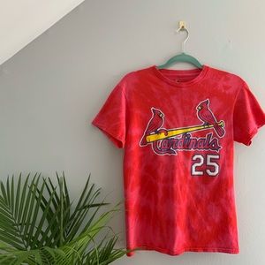 ST LOUIS CARDINALS MLB Fowler Bleach Dyed Tee